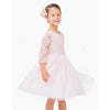 Sweet Kids Flower Girls Lace Sleeve Dress