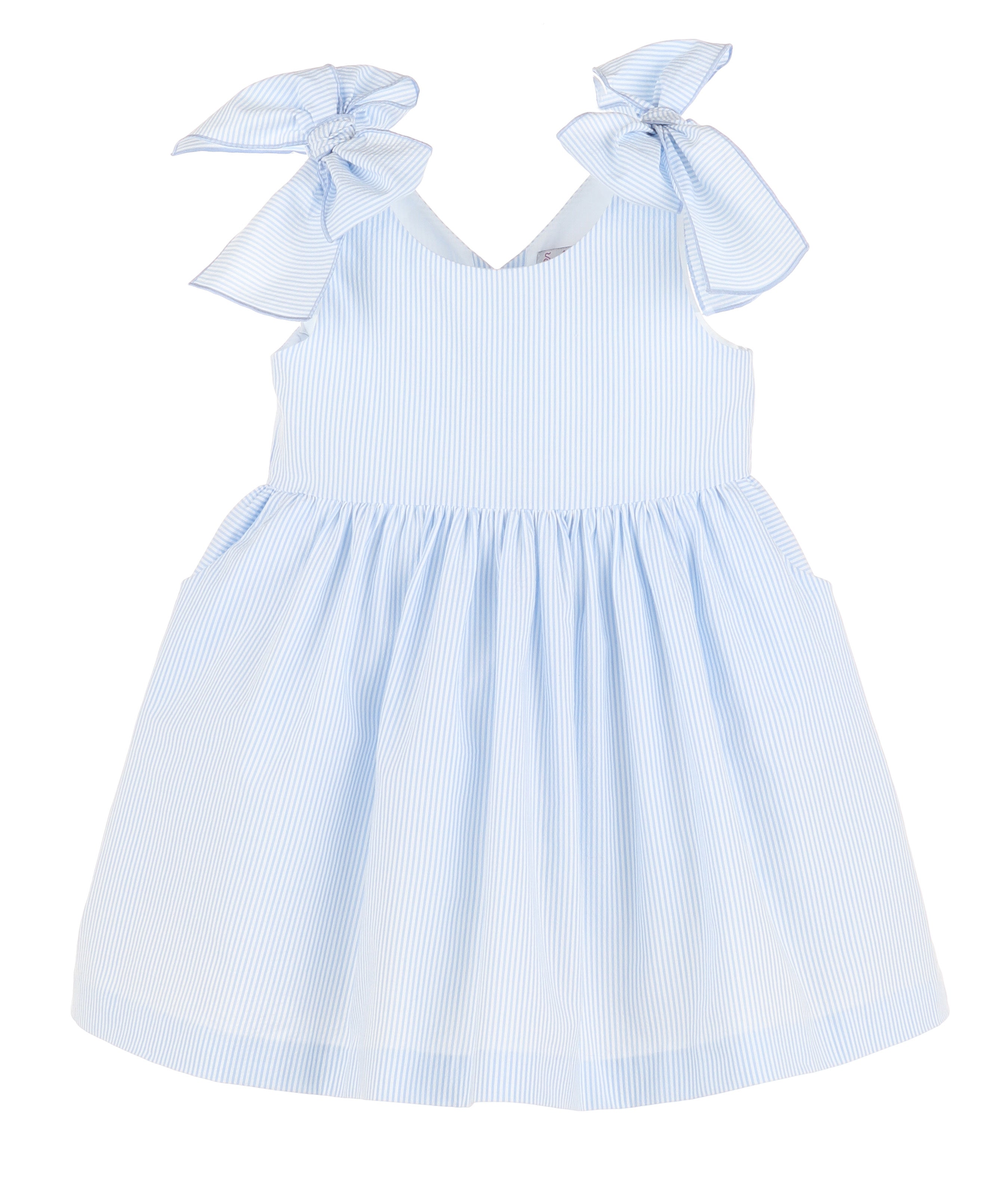 Baby Blue Bow Dress