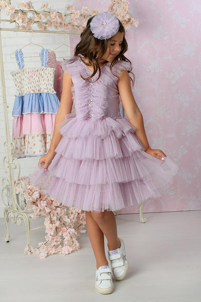 The Philippa Lilac Dress