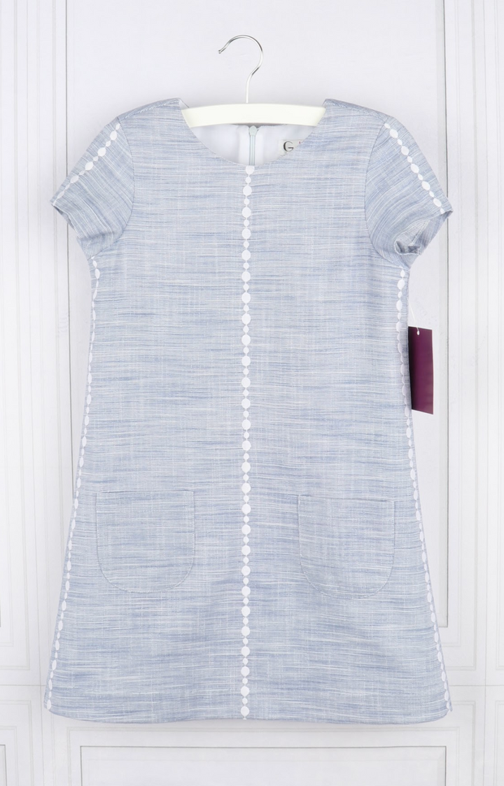 Blue Shift Dress