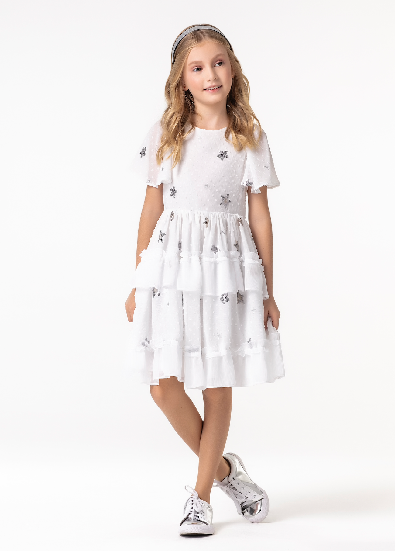 Woven Star Dress