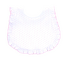 Mini Dot Ruffle Bib