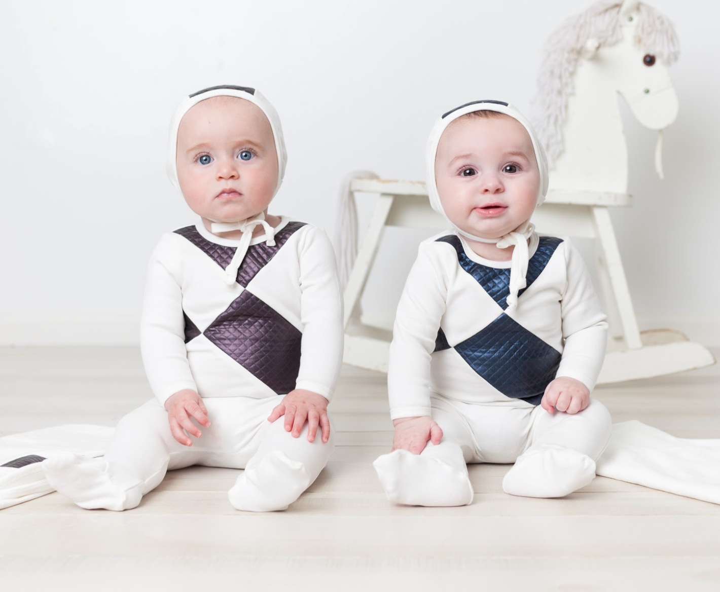 Maniere Quilted Footie