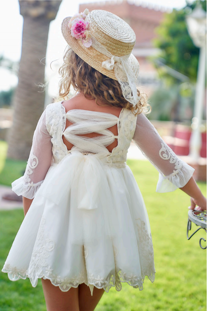 Cream Dress in Ivory