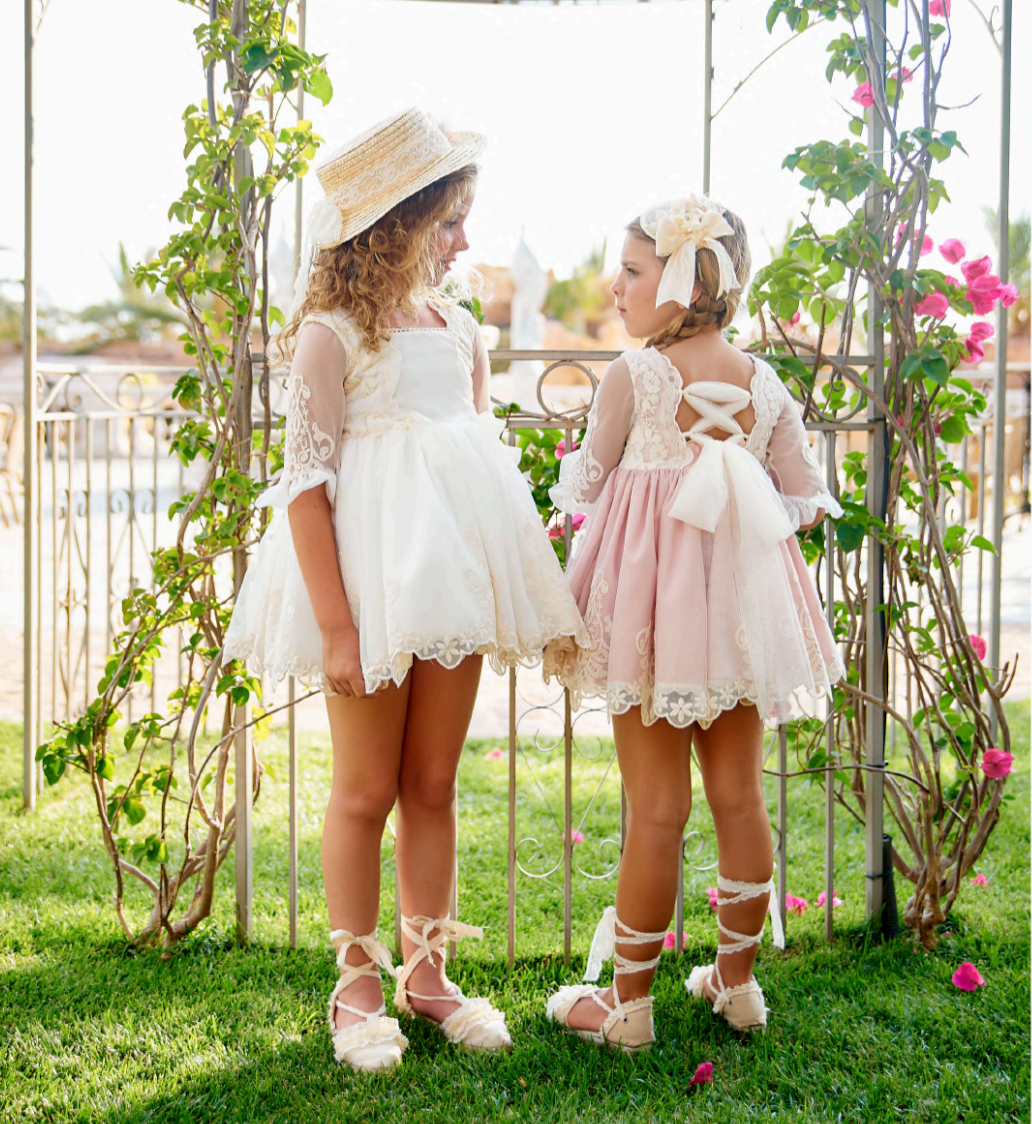 Cream Dress in Ivory