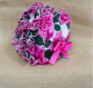 Nini Knit Floral Bonnet