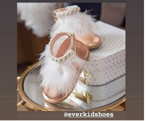 Ever Kid Gold Ballerina Shoe