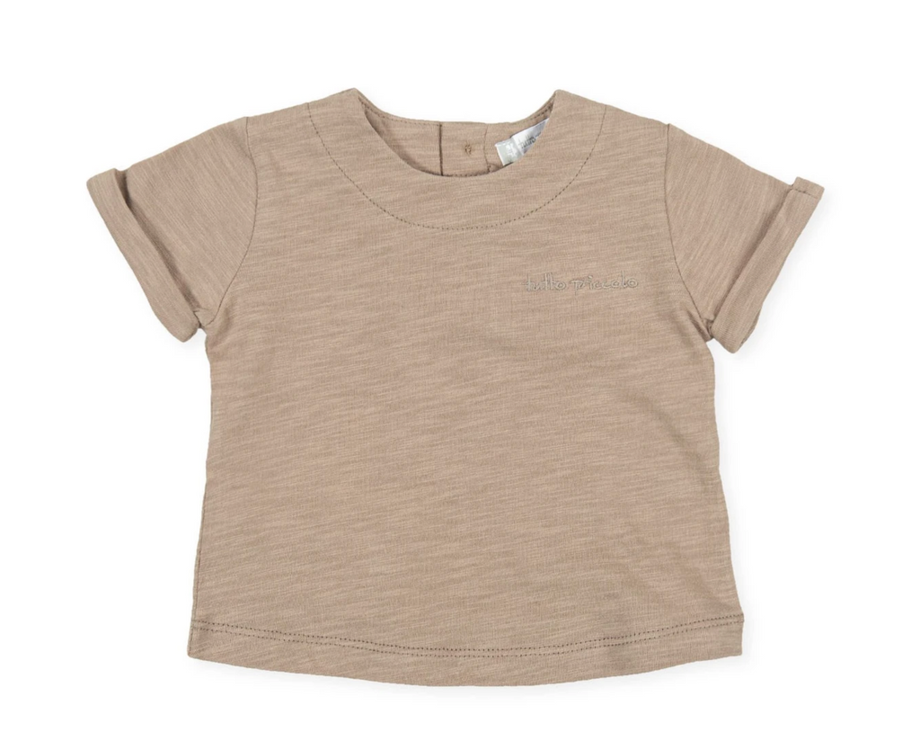 Taupe Cotton Shirt