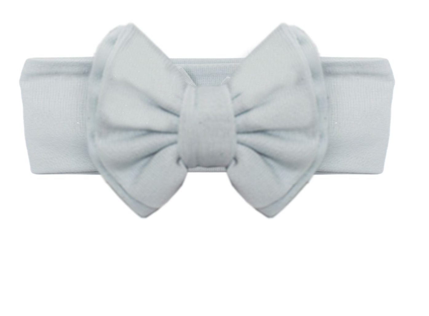 Silver Sparkle Knit Headband