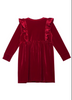 Isobella and Chloe Velvet Dress