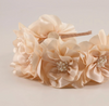 True Flower Headband in White or Champagne