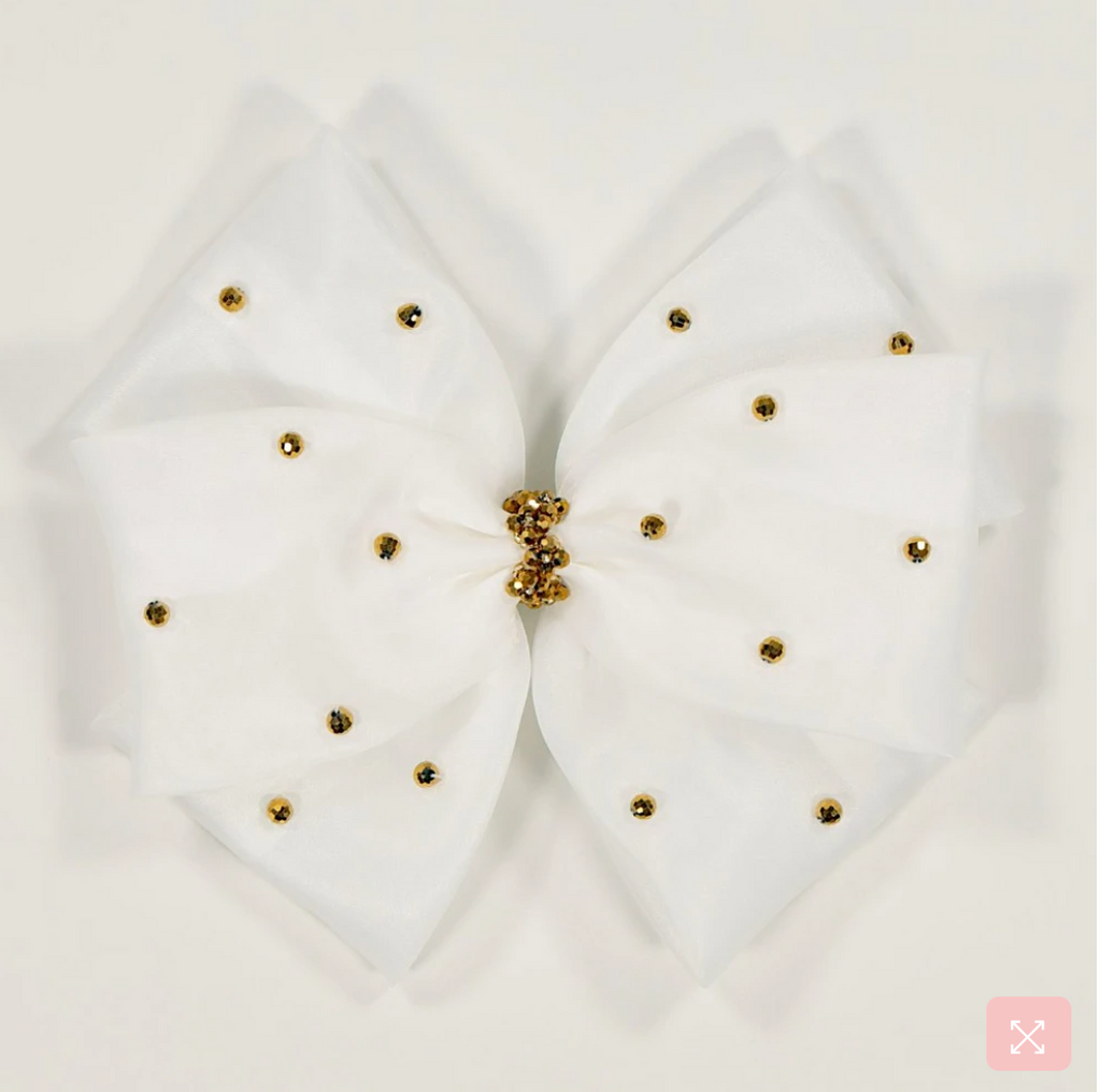 White Statement Clip