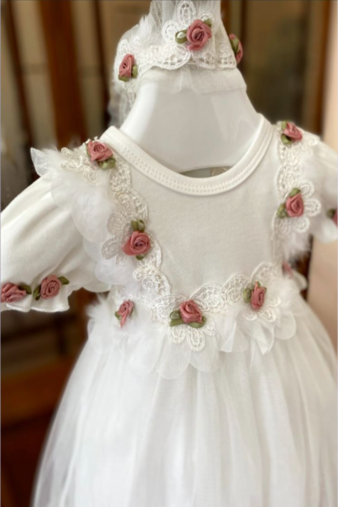 Vintage Tulle Romper Dress