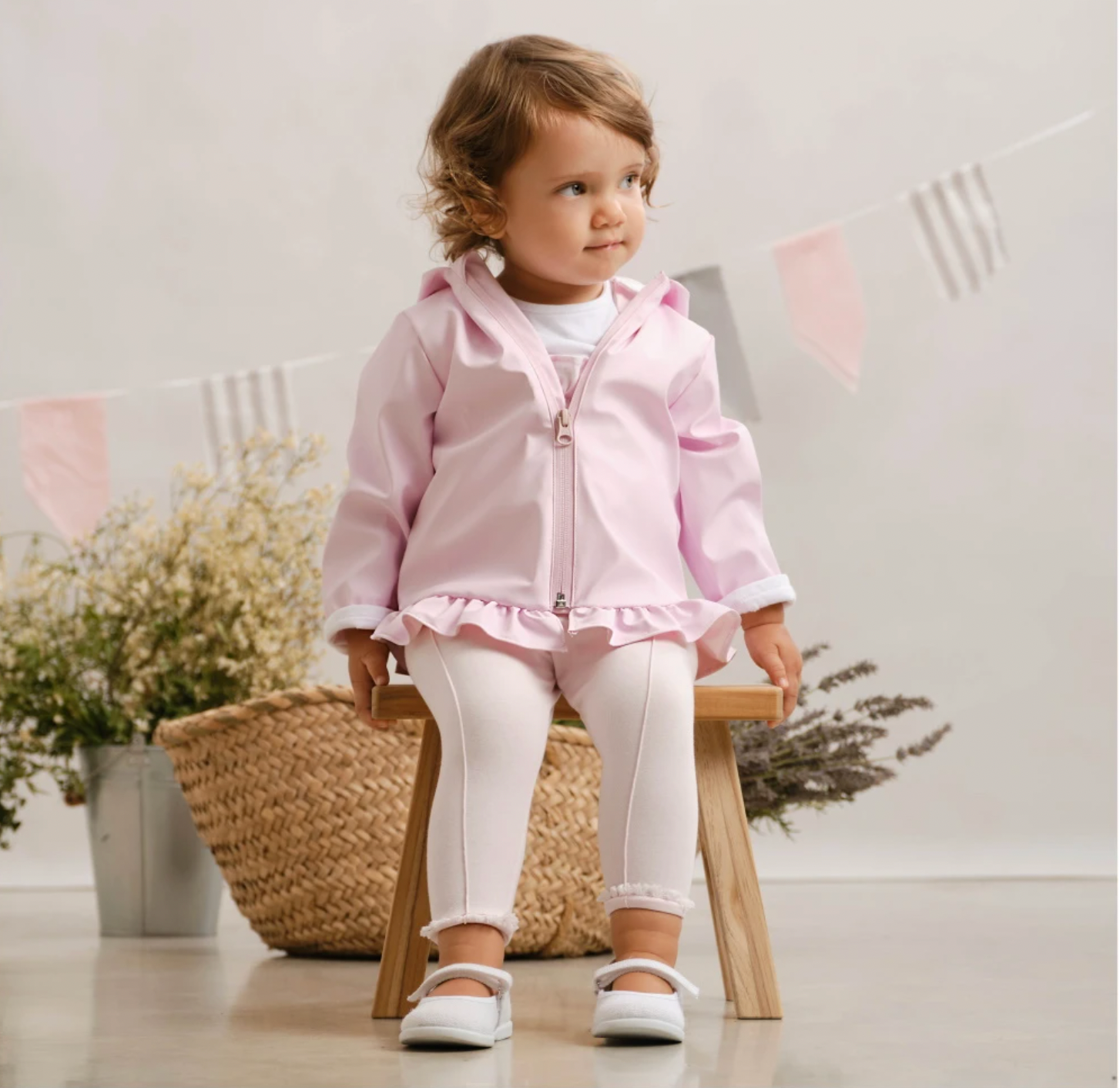 Baby sales pink raincoat