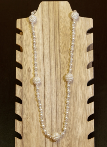 Gum Drop Pearl Necklace