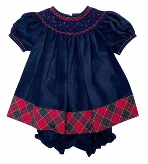 Infant Velvet Bishop Dress