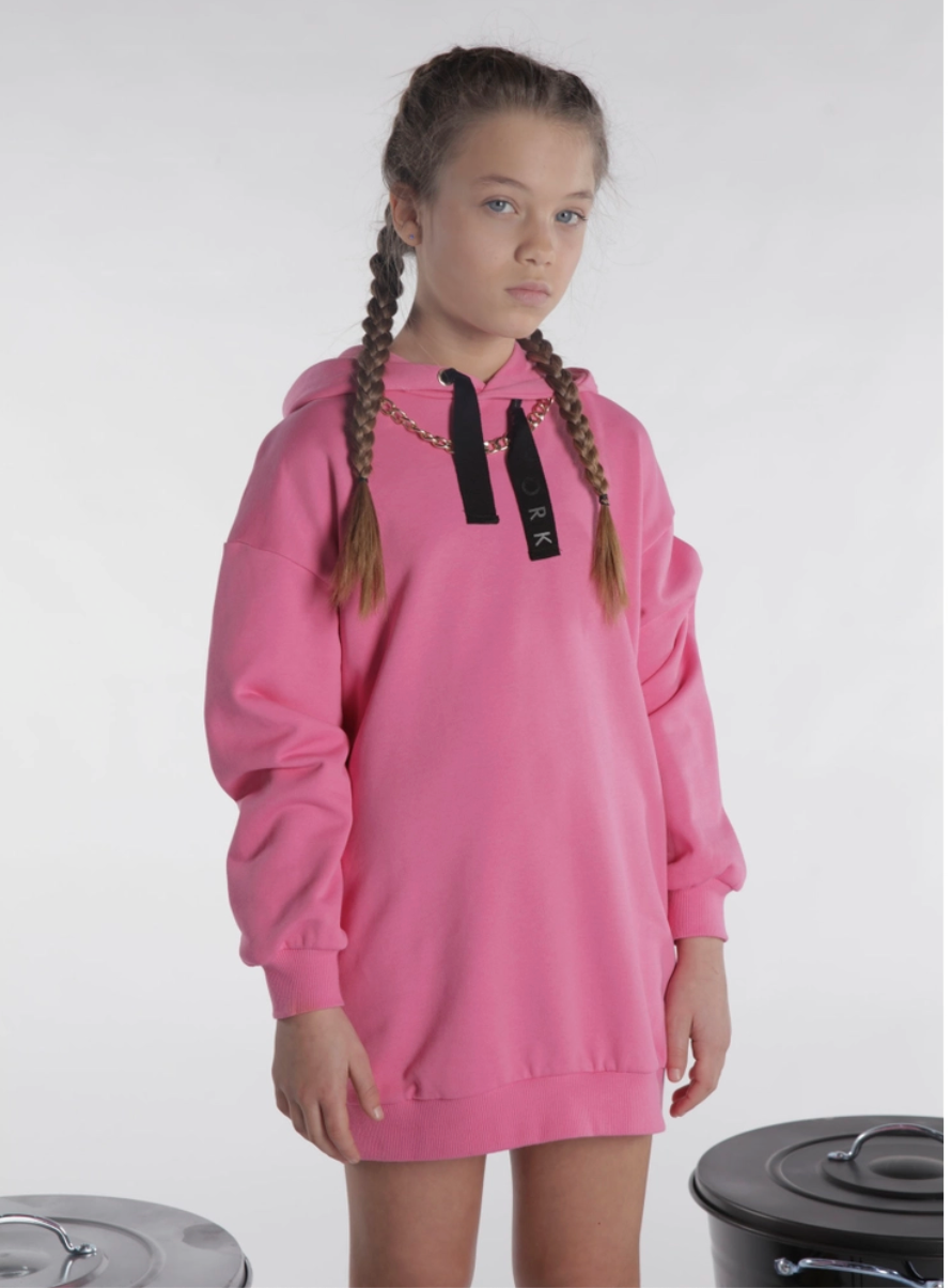 Pink  checkered Dress