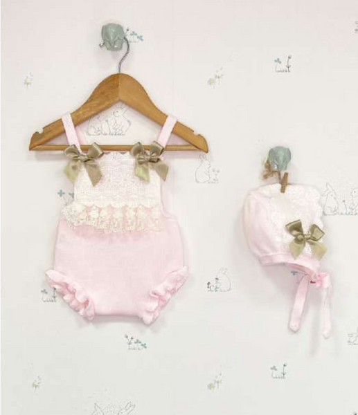 Baby Pink Knit Set