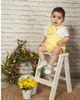 Sonata Boys Yellow Smocked Romper