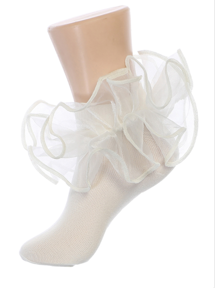 Ruffle Sock