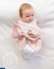 Swaddle Bow in Southern Blush Silk