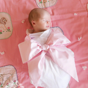 Swaddle Bow in Palm Beach Pink