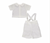 Boy's Linen Outfit with Suspenders