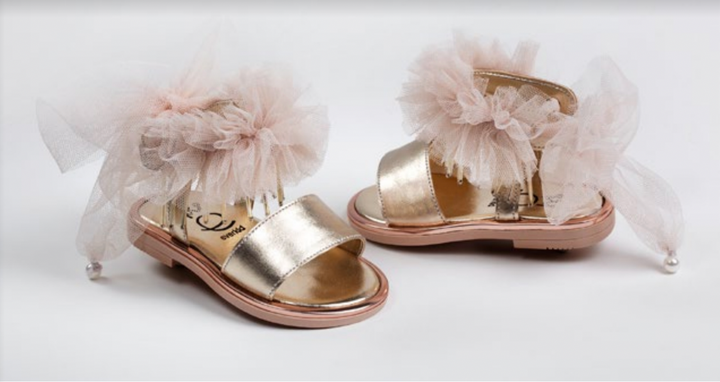 Ever Kid Pink Tulle Sandal