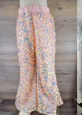 Sequin Bell Bottoms