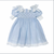 Charlotte Blue Linen Dress