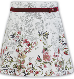 Sarah Louise Flower Printed Skirt