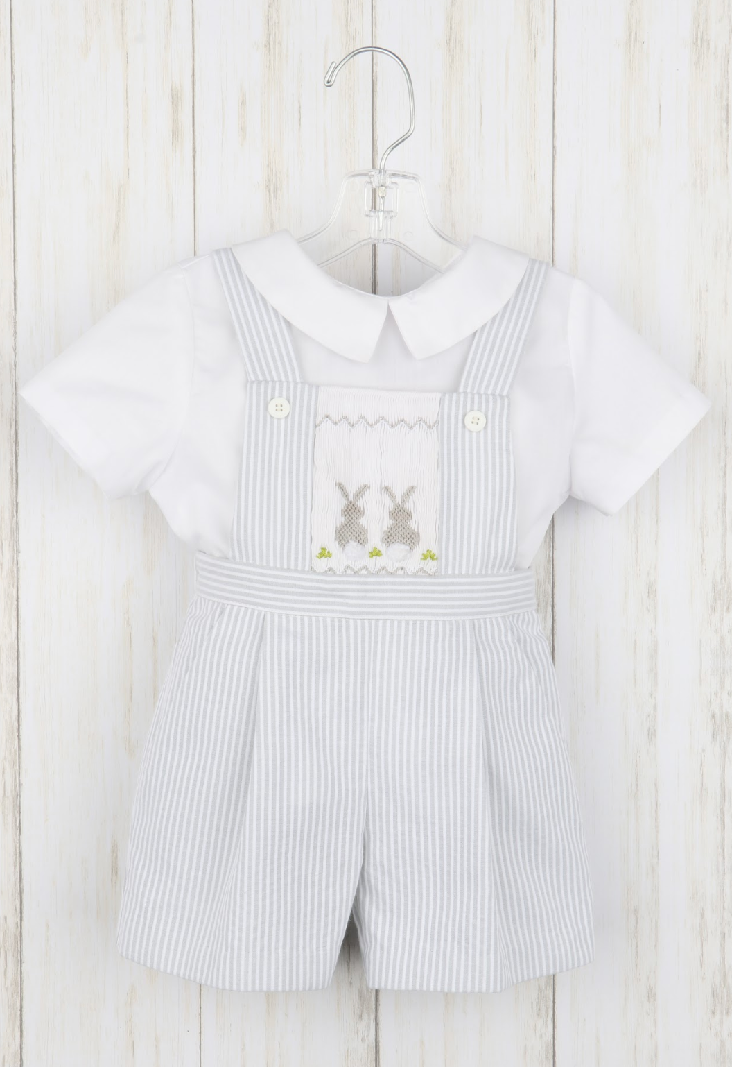 Luli and Me Bunny Romper