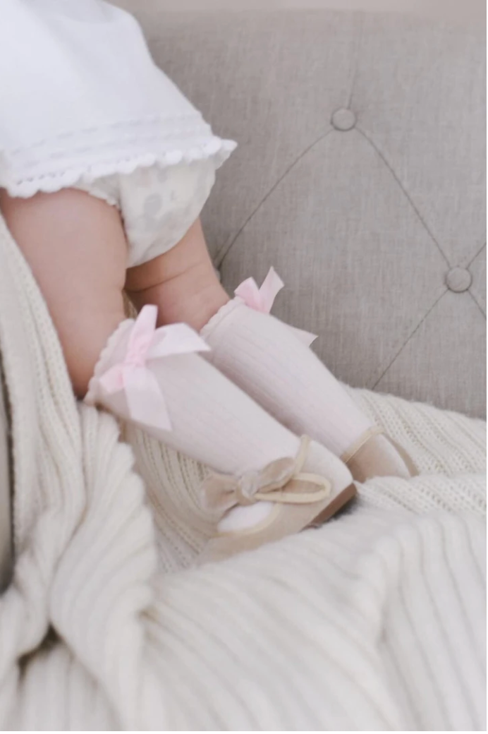 Ribbed Knee Hi Socks