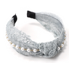 Lace and Pearl Headband