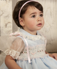 Smocked Baby Blue Dress