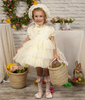 Pale Yellow Ruffle Dress