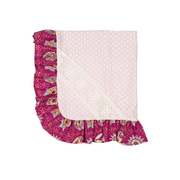 Haute Baby Magenta Magic Blanket