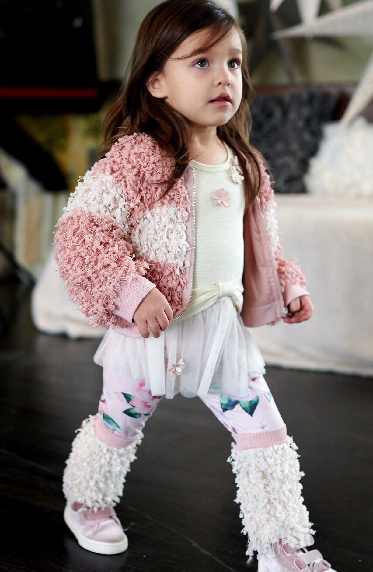 Hannah banana top bomber jacket