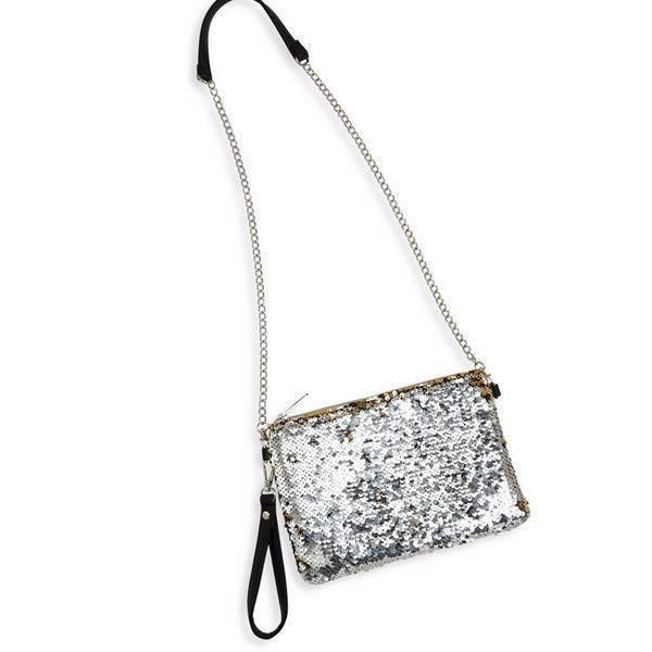 Bari Lynn Sequin Bag purse clutch child