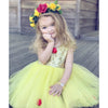 Sparkle Yellow Princess Dress