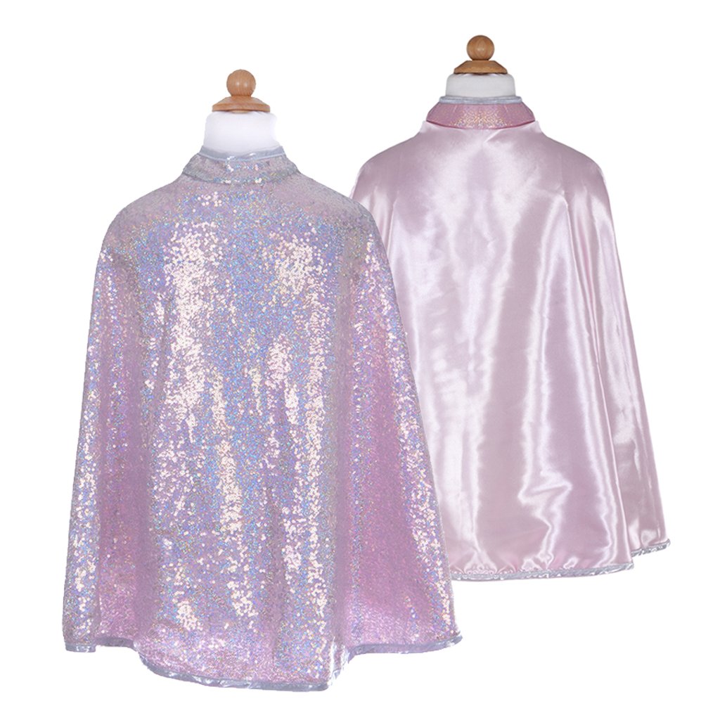 Silver Sequin Cape