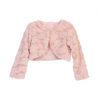 Sweet Kids Cloud Bolero in Ivory and Blush