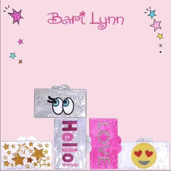 Bari Lynn Acrylic Box Bag