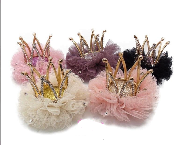 Crown Clip birthday hair accessory