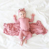 Dusty Rose Long Sleeve Pajamas