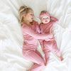 Dusty Rose Long Sleeve Pajamas