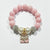 Heart Me Pink Pearl Bracelets