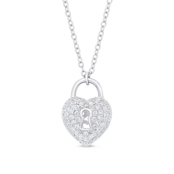 Lily Nily Heart Lock Pendant