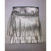 Bari Lynn Foldover Fringe Handbag