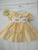 Sonata Yellow Smocked Dress